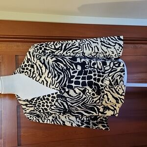 Courtenay animal print jacket